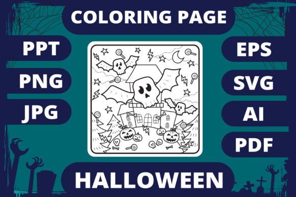 A Halloween Coloring Page Asset: Assessing Its Design Utility