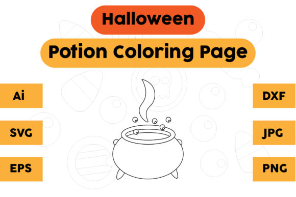 A Witch's Brew: Using Halloween Potion Graphics for Embroidery